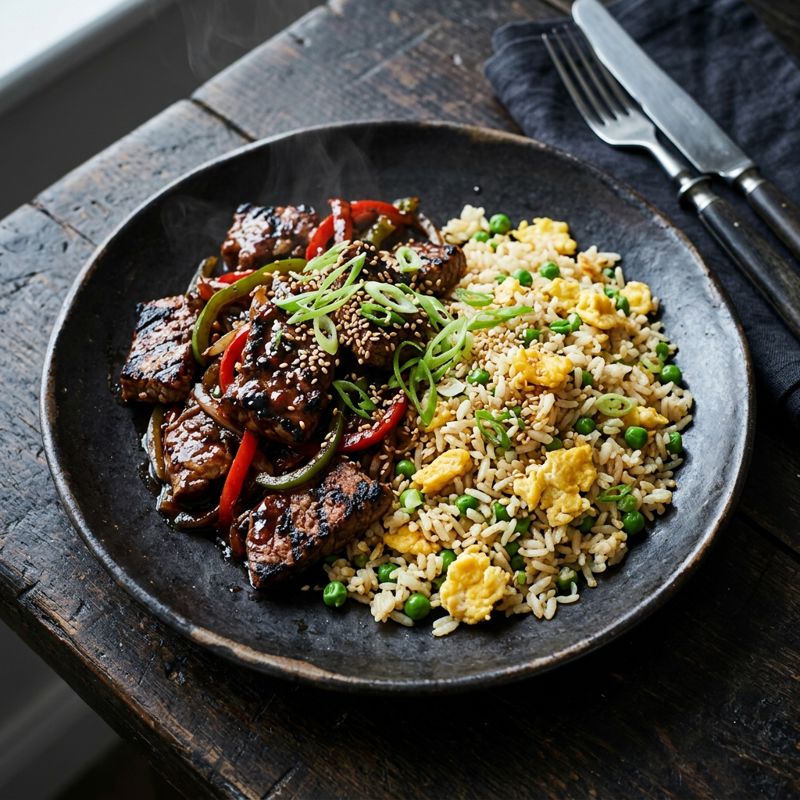 Beef in Black Bean Sauce